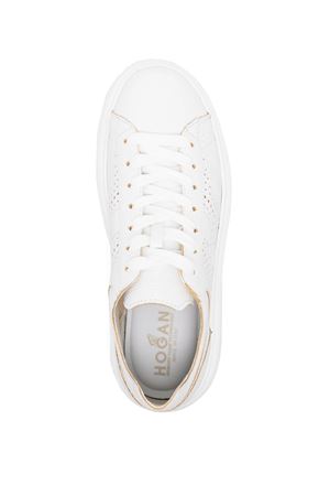 White nappa leather sneakers HOGAN | HXW6450FJ50KCOB001