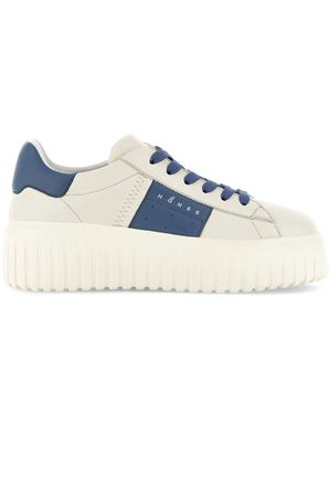 Sneakers Hogan H-Stripes Azzurro HOGAN | HXW6450FO70LE90CAR