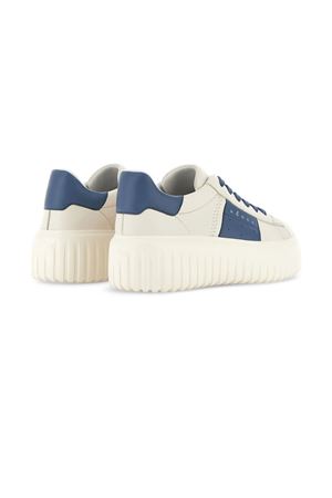 Sneakers Hogan H-Stripes Azzurro HOGAN | HXW6450FO70LE90CAR