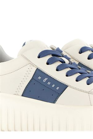 Sneakers Hogan H-Stripes Azzurro HOGAN | HXW6450FO70LE90CAR