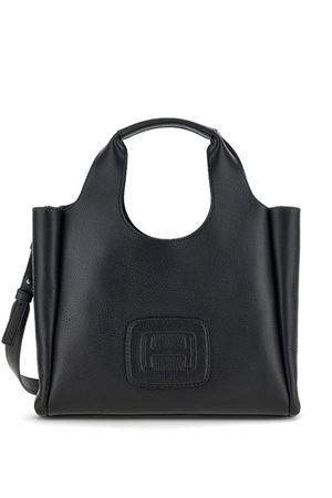 black leather bag HOGAN | KBW01M30200QVDB999