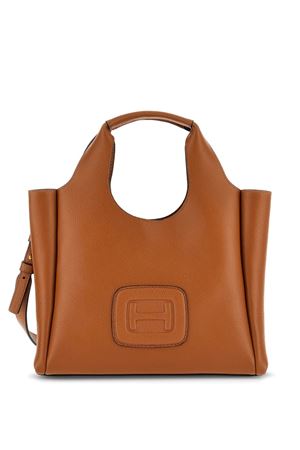 brown h-bag tote HOGAN | KBW01M30200QVDS018