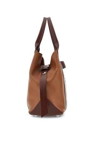 Borsa Shopping Hogan Script Media Marrone HOGAN | KBW01OA0300TLZ78DR