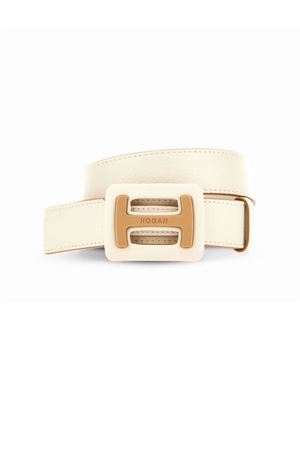 Ivory leather belt HOGAN | KFWC00Q0100QVD7B94