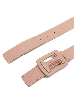 Cintura in pelle beige HOGAN | KFWC00Q0100QVDM032