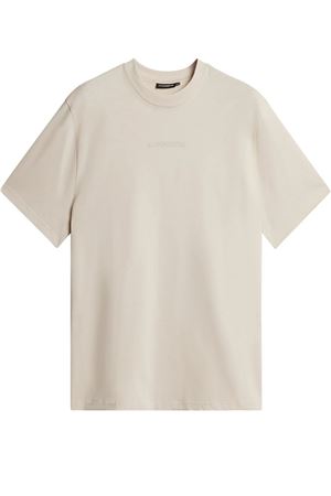 Beige cotton T-shirt J.LINDEBERG | FMJT13550U029