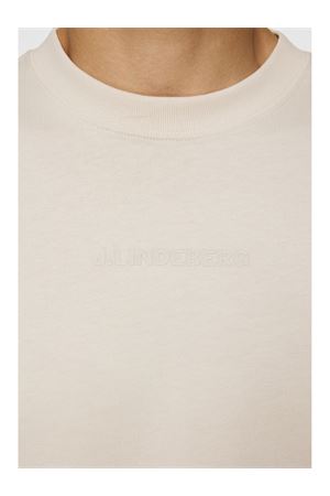 Beige cotton T-shirt J.LINDEBERG | FMJT13550U029