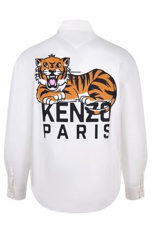 Happy Tiger Shirt KENZO | FF55CH4299P301