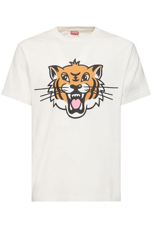 Tiger-Print T-Shirt KENZO | FF55TS5334SG02