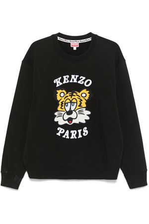 Embroidered-Logo Sweatshirt KENZO | FF58SW2394MF99J