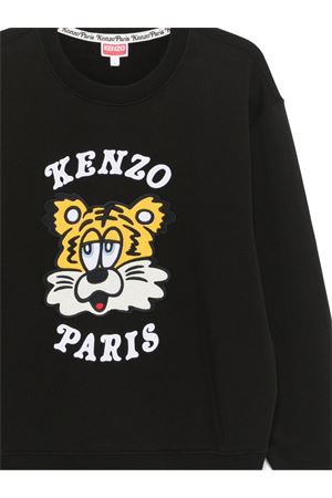 Felpa con logo ricamato KENZO | FF58SW2394MF99J