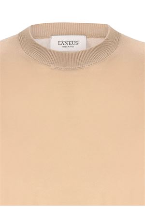 T-shirt in filato di cotone cammello LANEUS | S5LAMAJP017178