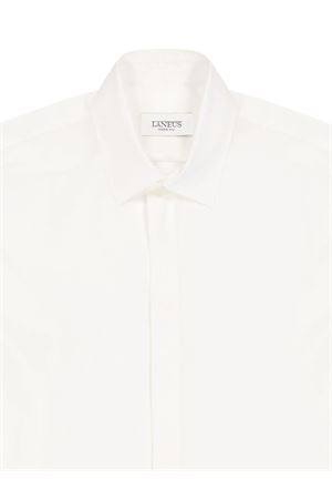 Cream white poplin shirt LANEUS | S5LAMASI014013