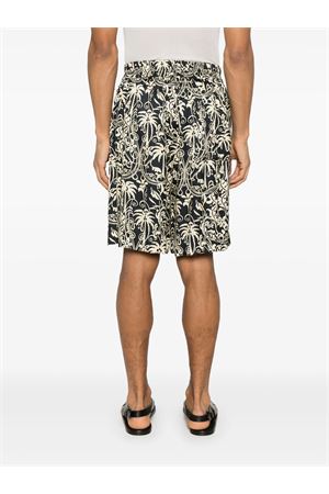 Graphic-print bermuda shorts LANEUS | S5LAUABE048110