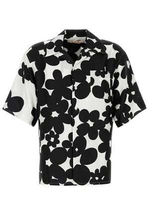 Camicia con stampa floreale MARNI | CUMU0213S4UTSG26DIN99