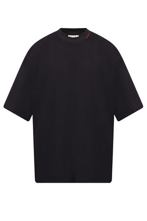 Logo-Embroidered T-Shirt MARNI | HUMU0223X5UTCZ6800N99