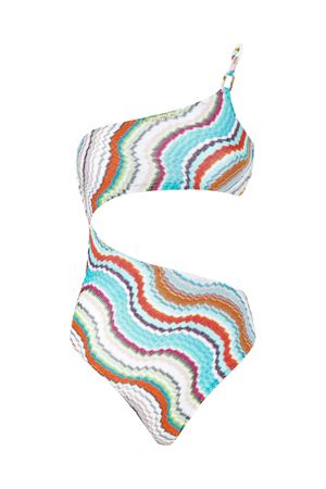 Costume da bagno con tessuto a zig zag MISSONI | MS25SP09BR0100SM9L0