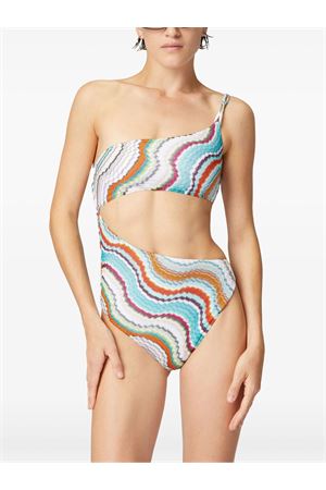 Costume da bagno con tessuto a zig zag MISSONI | MS25SP09BR0100SM9L0