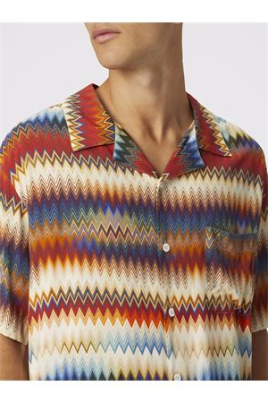 Camicia da bowling multicolore MISSONI | US25SJ0BBW00W6SM9LS