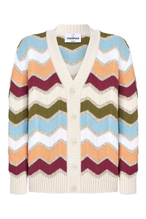 Cardigan in misto cotone multicolore MISSONI | US25SM06BK044LS01FX