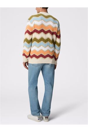 Multicolored cotton blend cardigan MISSONI | US25SM06BK044LS01FX