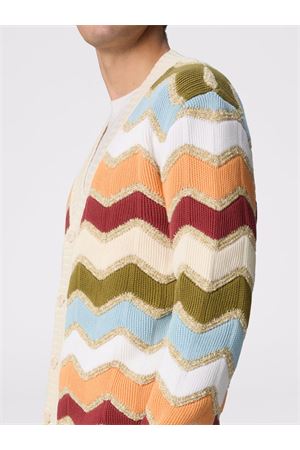 Multicolored cotton blend cardigan MISSONI | US25SM06BK044LS01FX