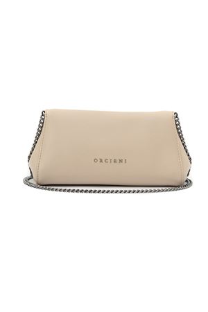 Gossip Nappa Chain leather clutch ORCIANI | B02169CHCNUDECDF