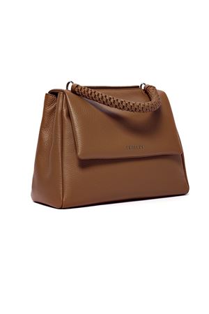 Sveva Sense Scooby Midi leather shoulder bag ORCIANI | BT2006SCBCUOIO