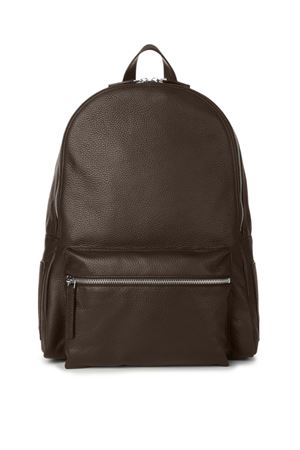 Brown calf leather Micron backpack ORCIANI | P00711MICEBANO