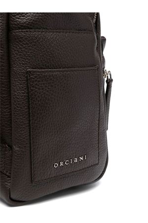 Brown calf leather Micron backpack ORCIANI | P00711MICEBANO