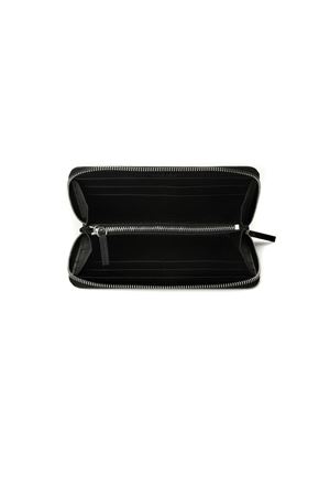 Micron zip-around wallet in black leather ORCIANI | SU0120MICNERO