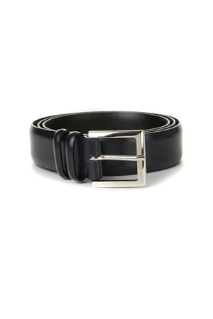 Dark blue Calf classic leather belt ORCIANI | U03202CAFOCEANO