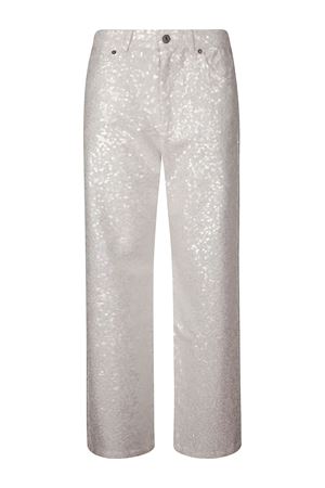 Pantaloni con paillettes bianco PAROSH | GENERATIOND230751801