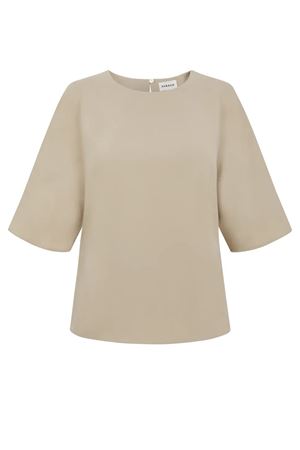 Blusa In Cady beige PAROSH | PANTY25D313062003