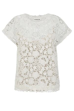 White Lace Blouse PAROSH | D313075PEONIA002