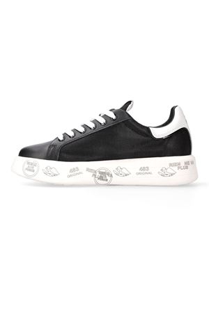 Black leather lace-up Belle sneakers PREMIATA | BELLE6278