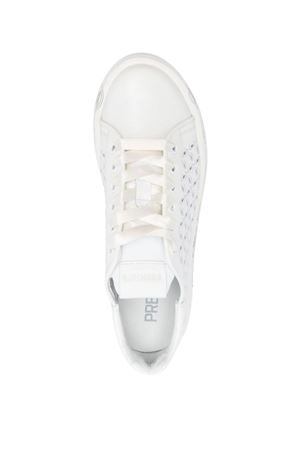 Sneakers Belle allacciate in pelle bianca PREMIATA | BELLE6283