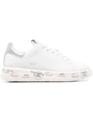 White calf leather Belle sneakers PREMIATA | BELLE7447