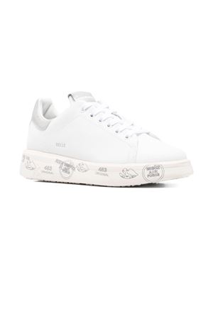 White calf leather Belle sneakers PREMIATA | BELLE7447