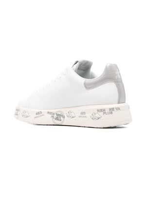 White calf leather Belle sneakers PREMIATA | BELLE7447