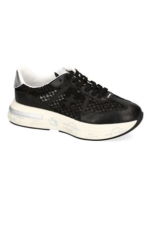 Sneakers Cassie in pelle nera PREMIATA | CASSIE7389