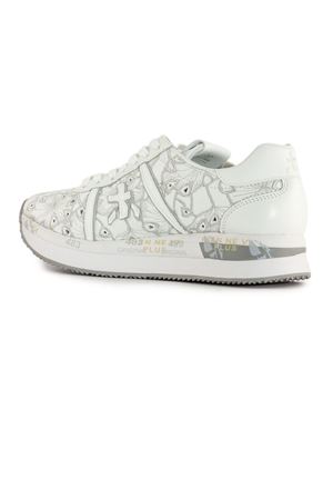 Conny white leather sneakers PREMIATA | CONNY7364