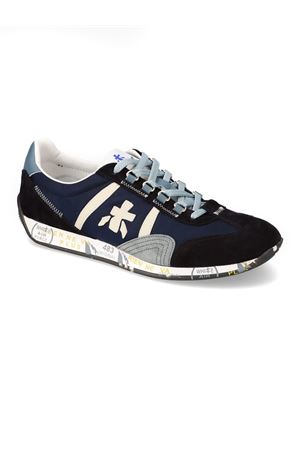 Blue suede and nylon Jackyx sneakers PREMIATA | JACKYX7496