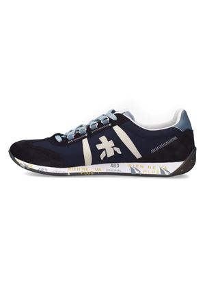 Blue suede and nylon Jackyx sneakers PREMIATA | JACKYX7496