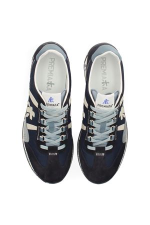 Blue suede and nylon Jackyx sneakers PREMIATA | JACKYX7496