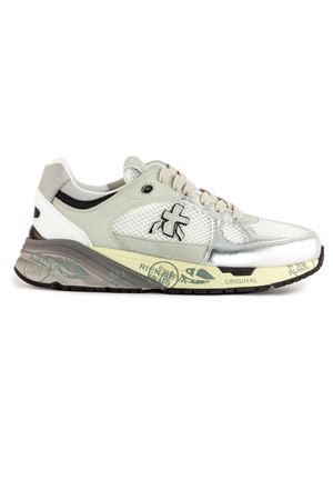 Silver leather Mase sneaker PREMIATA | MASED7402