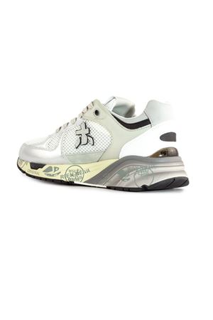 Silver leather Mase sneaker PREMIATA | MASED7402