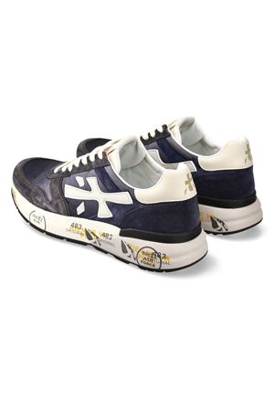 Blue suede and nylon Mick sneaker PREMIATA | MICK7209