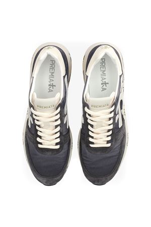 Blue suede and nylon Mick sneaker PREMIATA | MICK7209