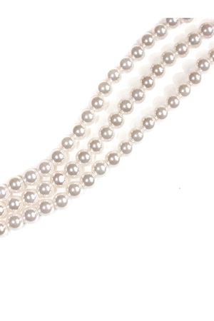 Multi-strand pearl choker RADA' | C6619CRYSTAL